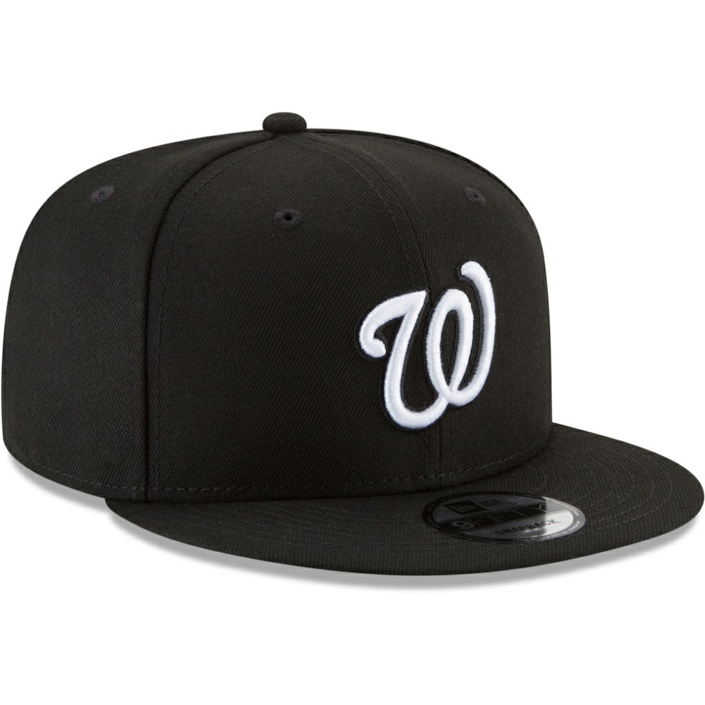Washington Nationals New Era Black & White 9FIFTY Snapback Hat | MLB Sale