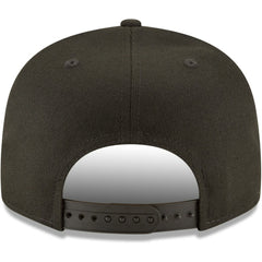 Cincinnati Reds New Era Black on Black 9FIFTY Team Snapback Adjustable Hat | MLB Discount