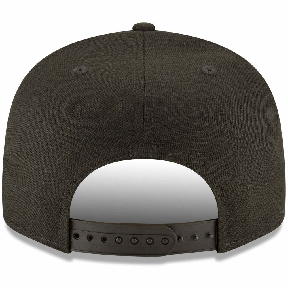 New York Yankees New Era Black on Black 9FIFTY Team Snapback Adjustable Hat | MLB Near me