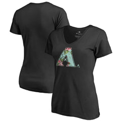 Arizona Diamondbacks Women's Lovely V-Neck T-Shirt | MLB On Sale