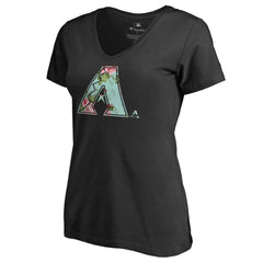 Arizona Diamondbacks Women's Lovely V-Neck T-Shirt | MLB On Sale