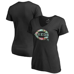 Cincinnati Reds Women's Lovely V-Neck T-Shirt | MLB US