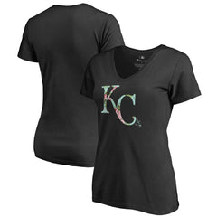 Kansas City Royals Women's Lovely V-Neck T-Shirt | MLB US
