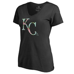 Kansas City Royals Women's Lovely V-Neck T-Shirt | MLB US