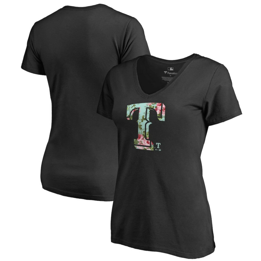 Texas Rangers Women's Lovely V-Neck T-Shirt | MLB US