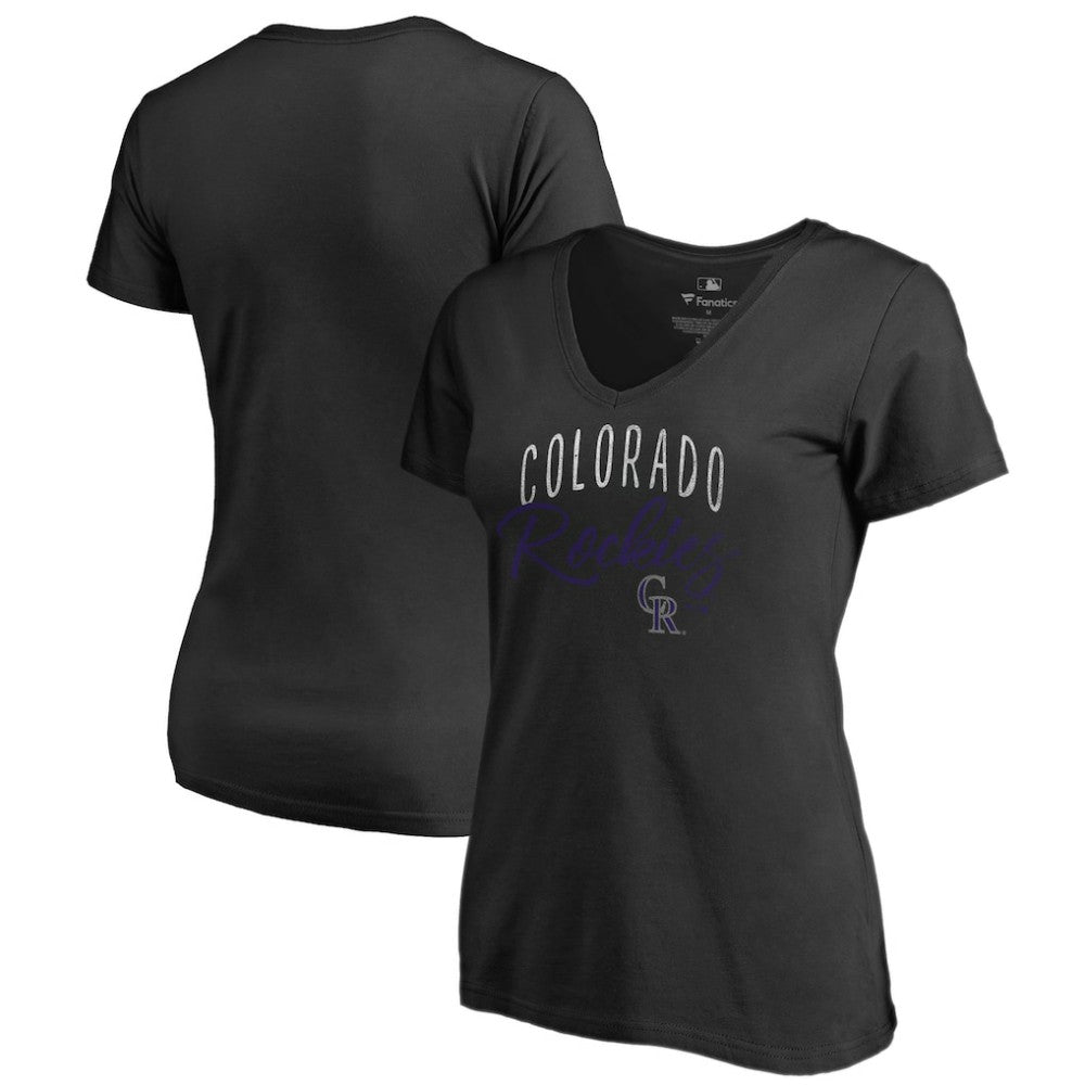 Colorado Rockies Women's Graceful V-Neck T-Shirt | MLB Near me