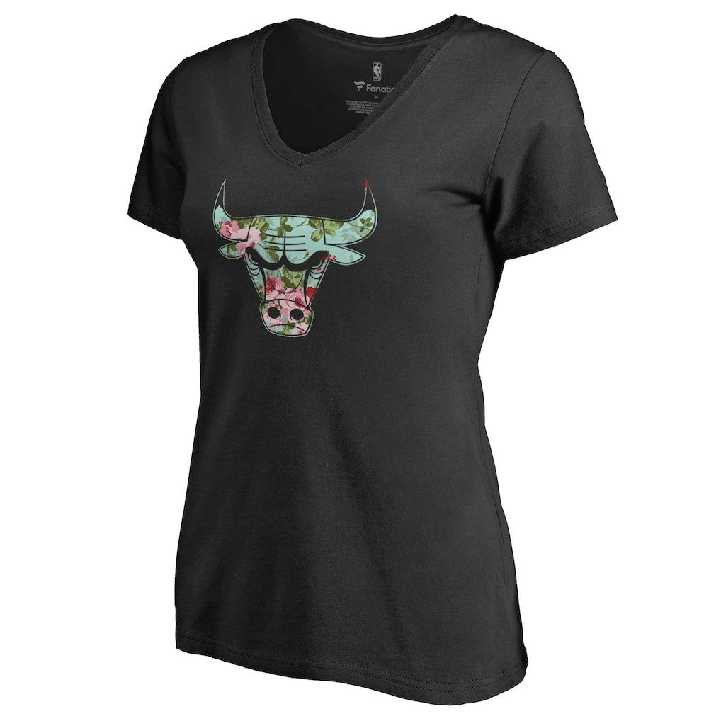 Chicago Bulls Lovely V-Neck T-Shirt sale Outlet