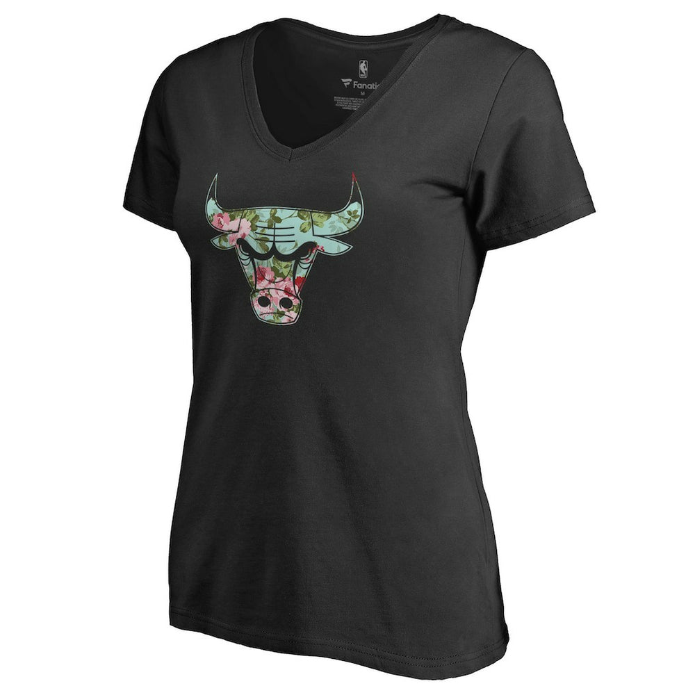 Chicago Bulls Lovely V-Neck T-Shirt sale Outlet