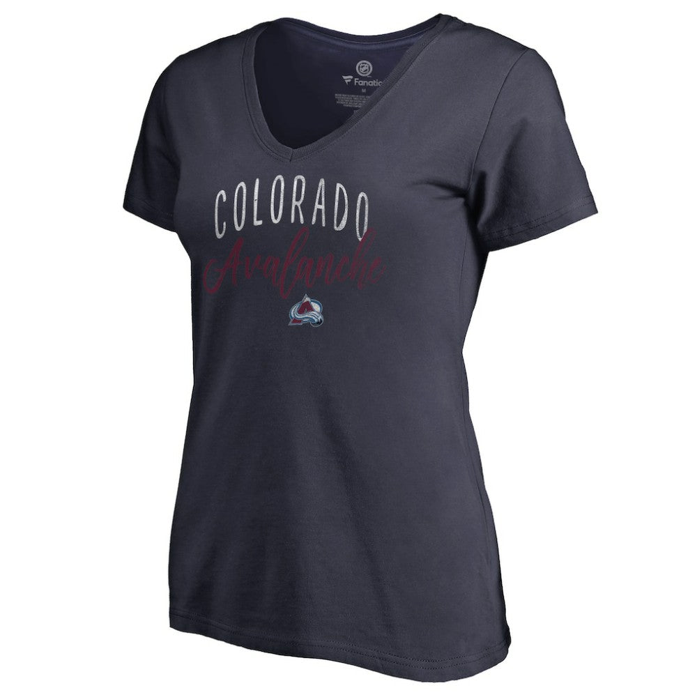 Colorado Avalanche Women's Graceful V-Neck T-Shirt For Sale