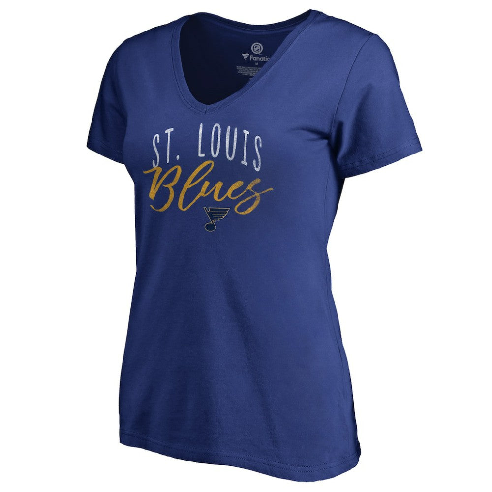 St. Louis Blues Women's Graceful V-Neck T-Shirt Discount