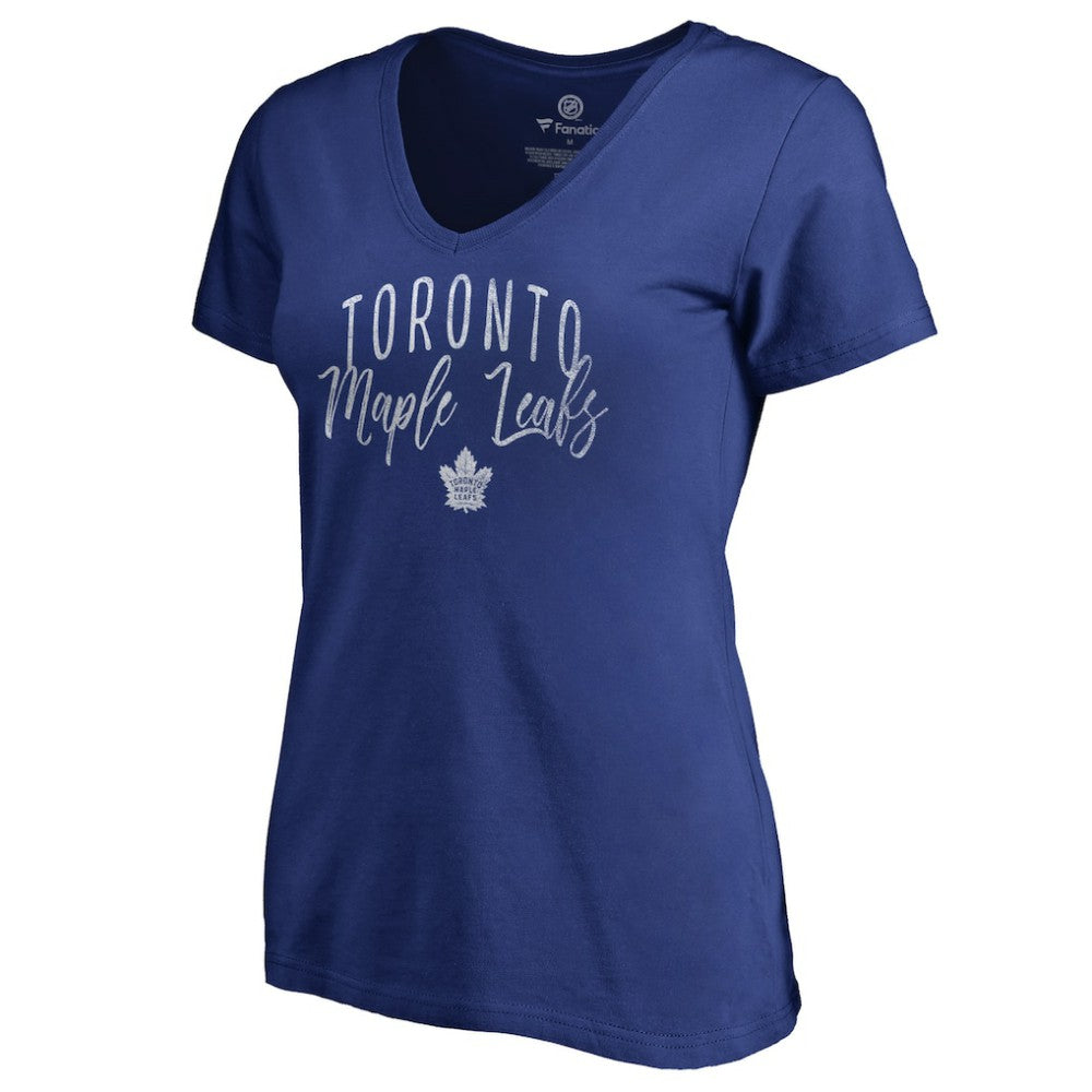 Toronto Maple Leafs Women's Graceful V-Neck T-Shirt Sale