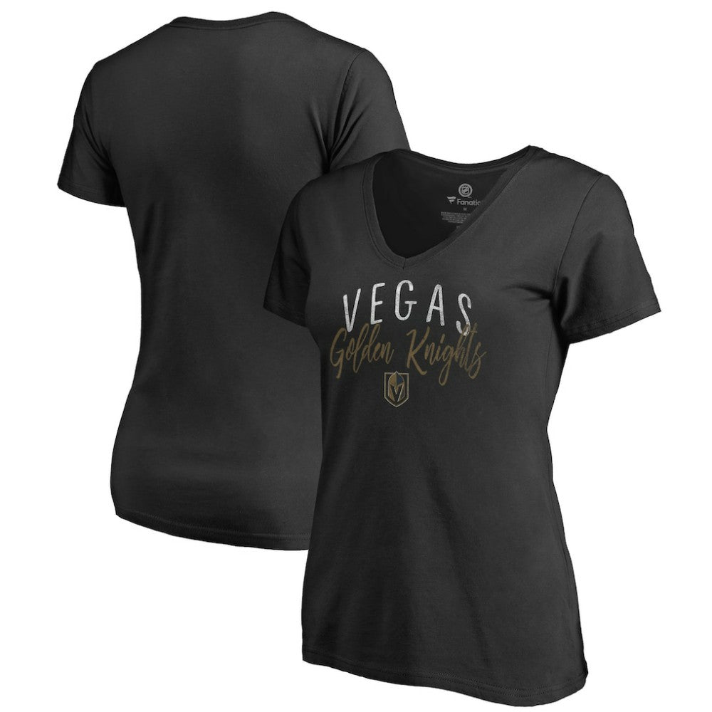 Vegas Golden Knights Women's Graceful V-Neck T-Shirt Discount