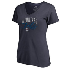 Winnipeg Jets Women's Graceful V-Neck T-Shirt For Sale
