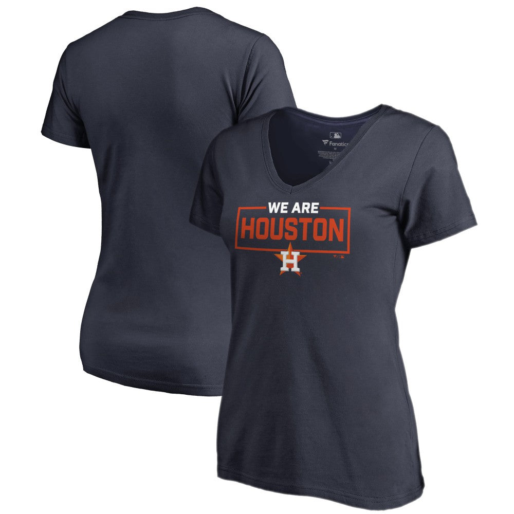 Houston Astros Women's We Are Icon V-Neck T-Shirt | MLB Online