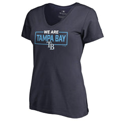 Tampa Bay Rays Women's We Are Icon V-Neck T-Shirt | MLB Near me
