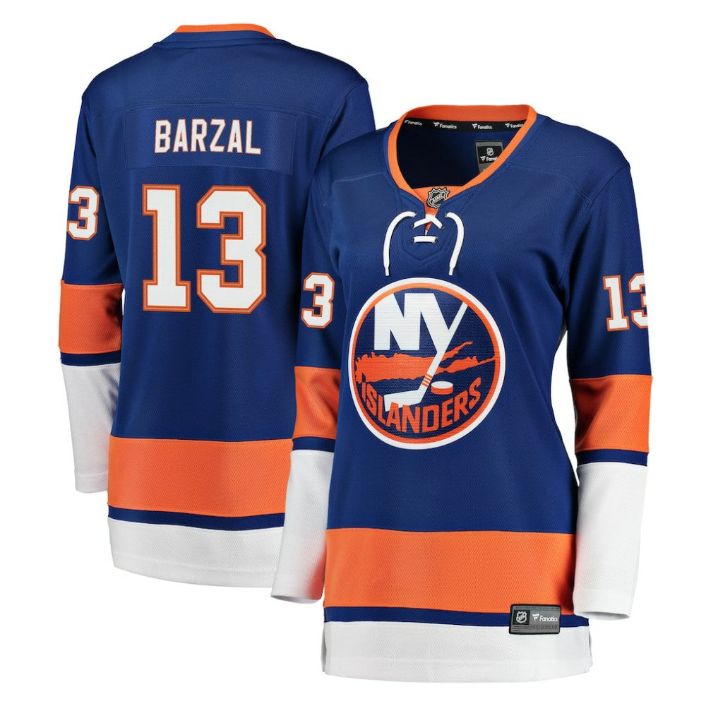 Mathew Barzal New York Islanders Fanatics Women's Breakaway Player Jersey Outlet
