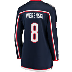 Zach Werenski Columbus Blue Jackets Fanatics Women's Breakaway Jersey Online