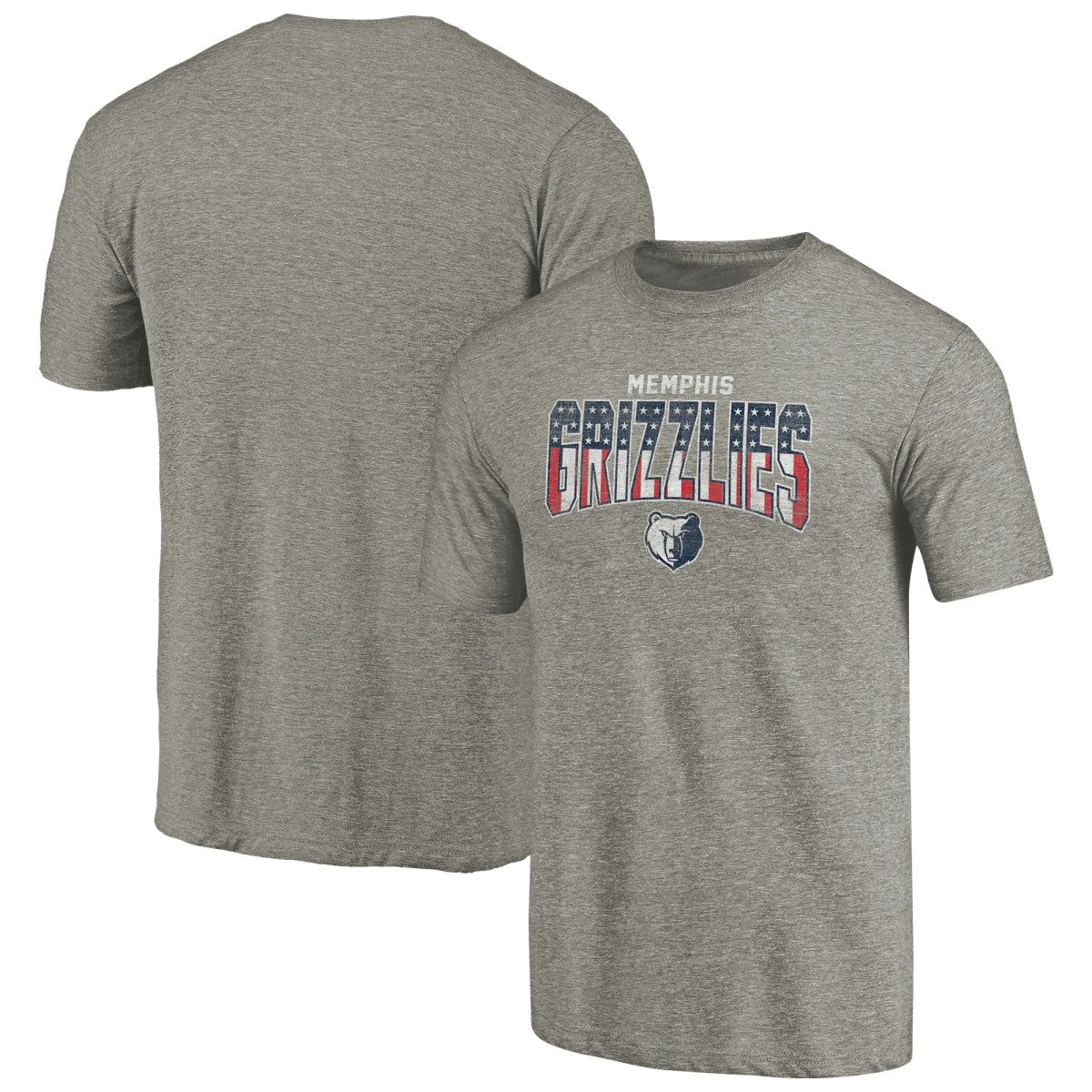 Memphis Grizzlies Freedom Tri-Blend T-Shirt On Sale