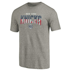 New York Knicks Freedom Tri-Blend T-Shirt On Sale