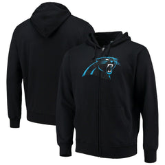 Carolina Panthers  G-III Sports by Carl Banks Primary Logo Full-Zip Hoodie