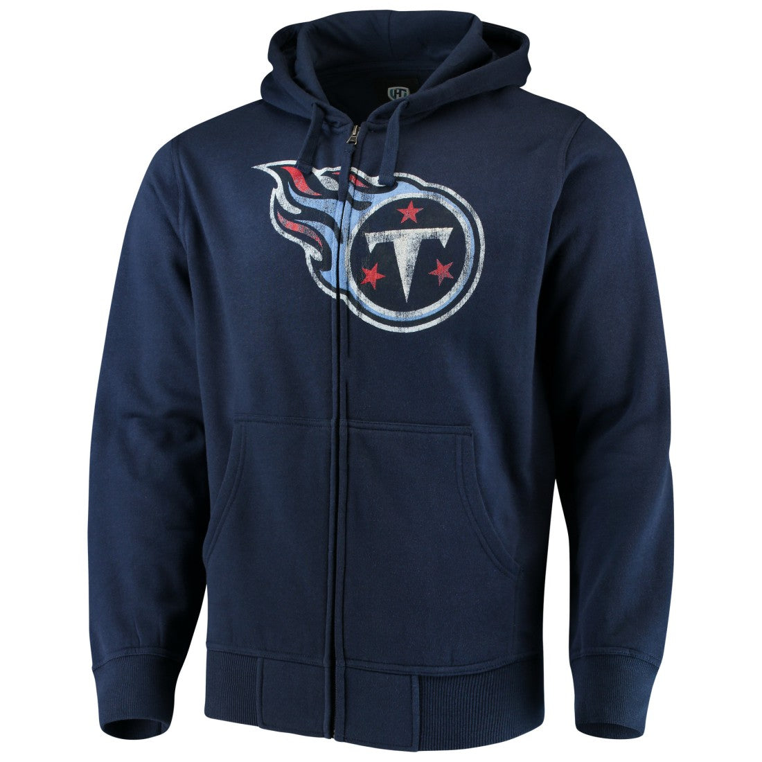 Tennessee Titans  G-III Sports by Carl Banks Primary Logo Full-Zip Hoodie