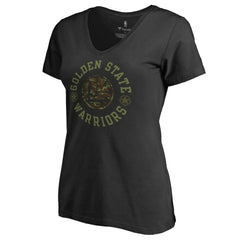 Golden State Warriors Women's Liberty V-Neck T-Shirt sale New