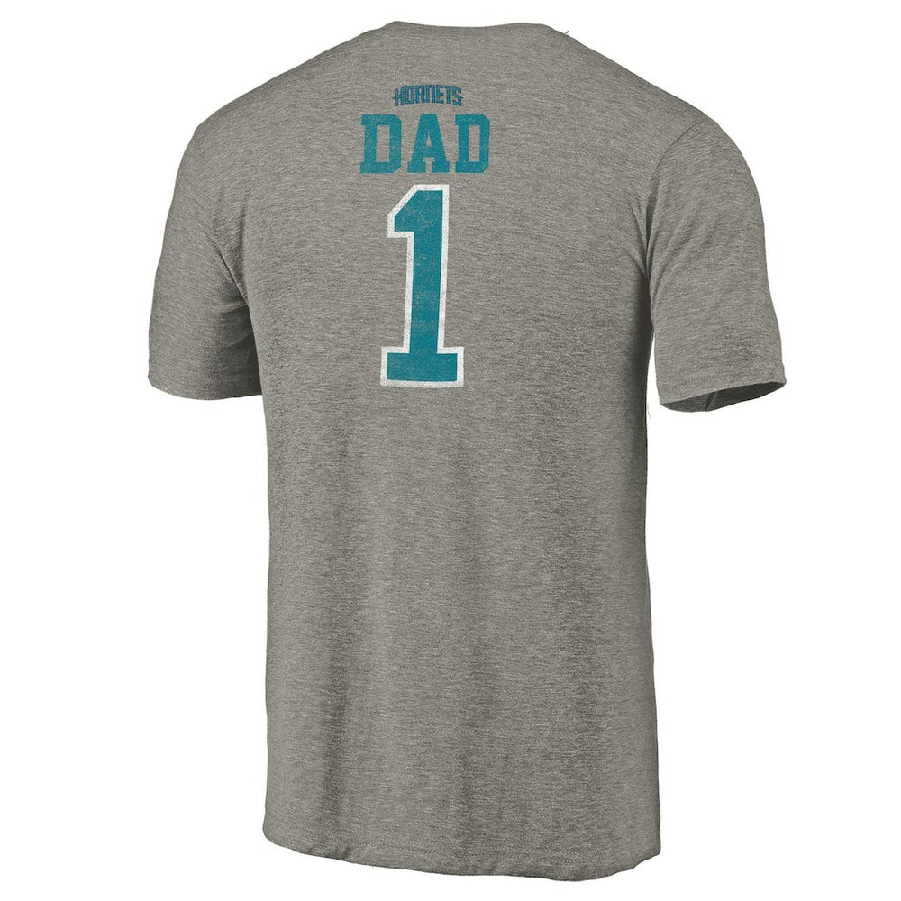 Charlotte Hornets Greatest Dad Tri-Blend T-Shirt Discount