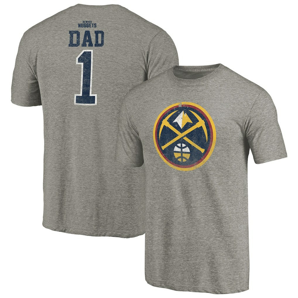 Denver Nuggets Greatest Dad Tri-Blend T-Shirt sale Online