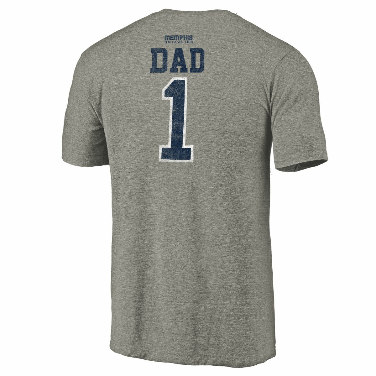 Memphis Grizzlies Greatest Dad Tri-Blend T-Shirt Discount