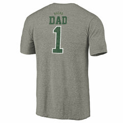 Milwaukee Bucks Greatest Dad Tri-Blend T-Shirt Outlet