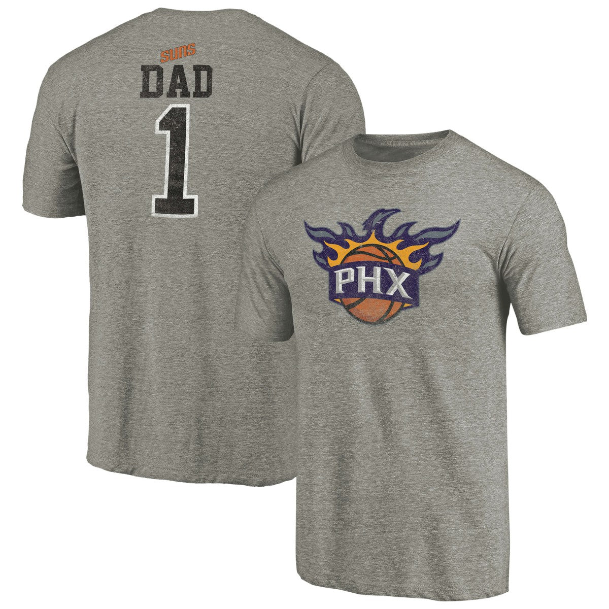 Phoenix Suns Greatest Dad Tri-Blend T-Shirt Discount