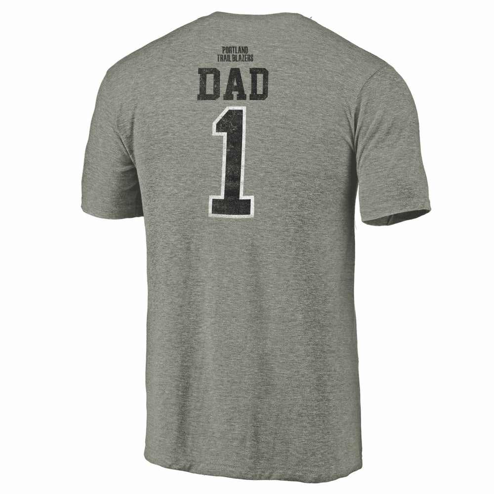 Portland Trail Blazers Greatest Dad Tri-Blend T-Shirt Discount