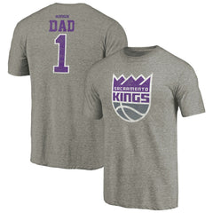 Sacramento Kings Greatest Dad Tri-Blend T-Shirt Discount