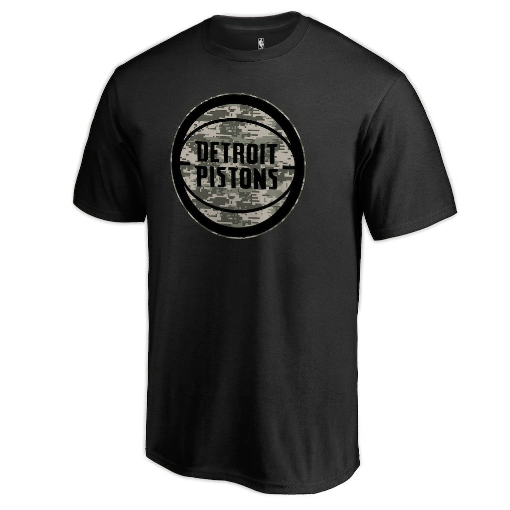 Detroit Pistons Cloak Camo T-Shirt sale On Sale