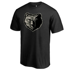 Memphis Grizzlies Camo Collection Cloak T-Shirt Online