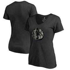 Dallas Mavericks Women's Cloak Camo V-Neck T-Shirt sale On Sale