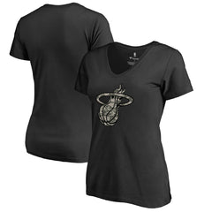 Miami Heat Women's Cloak Camo V-Neck T-Shirt Online