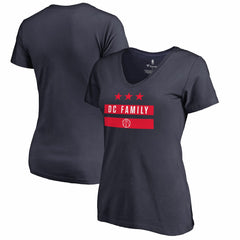 Washington Wizards Women's Hometown Collection DC Family V-Neck T-Shirt Online