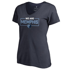 Memphis Grizzlies Women's We Are Iconic Collection V-Neck T-Shirt On Sale