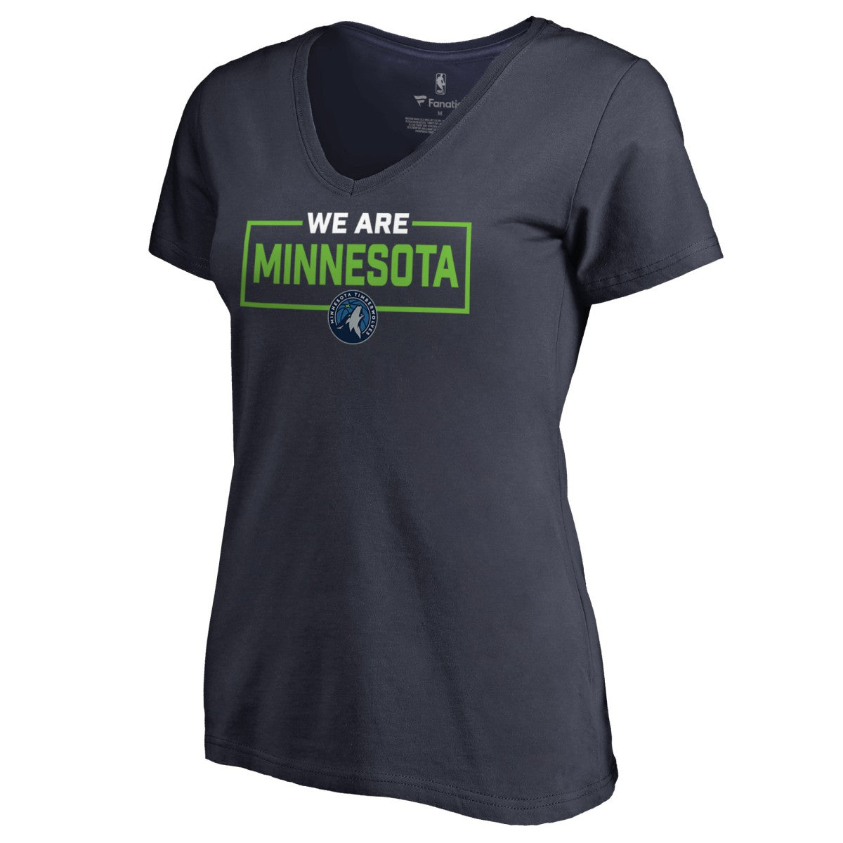 Minnesota Timberwolves Women's We Are Iconic Collection V-Neck T-Shirt Online