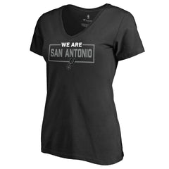 San Antonio Spurs Women's We Are Iconic Collection V-Neck T-Shirt Discount