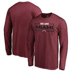 Miami Heat We Are Iconic Collection Long Sleeve T-Shirt Outlet
