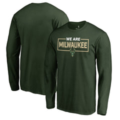 Milwaukee Bucks We Are Iconic Collection Long Sleeve T-Shirt New