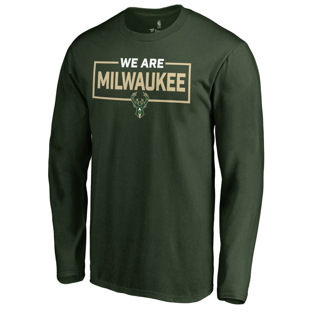 Milwaukee Bucks We Are Iconic Collection Long Sleeve T-Shirt New