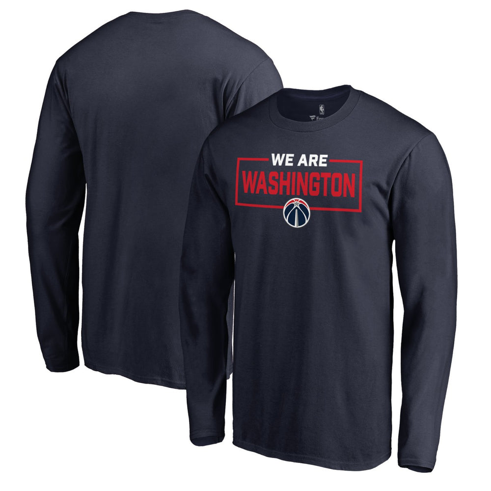 Washington Wizards We Are Iconic Collection Long Sleeve T-Shirt New