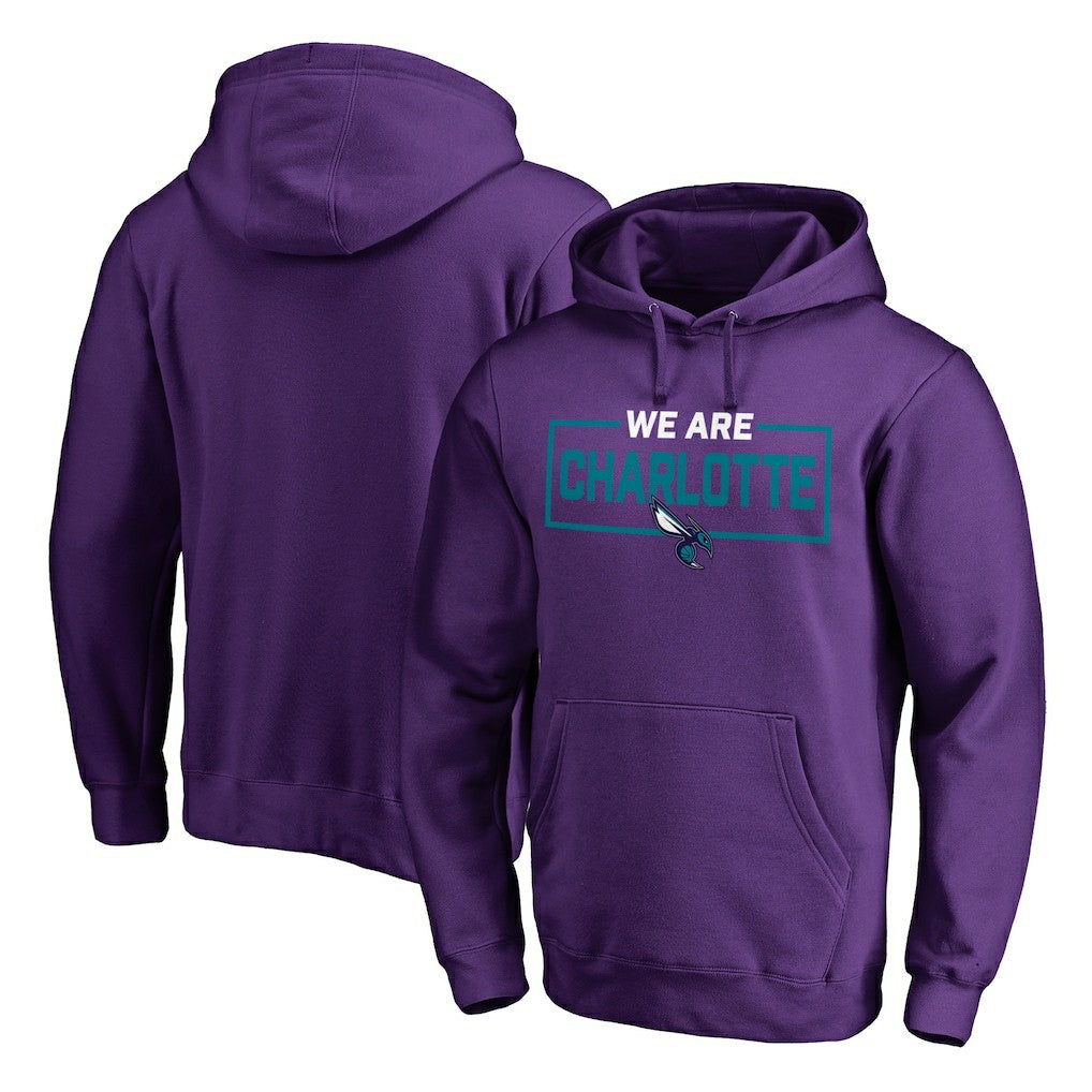 Charlotte Hornets We Are Iconic Collection Pullover Hoodie New