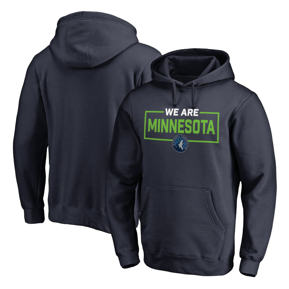 Minnesota Timberwolves We Are Iconic Collection Pullover Hoodie New