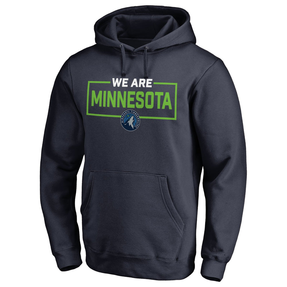 Minnesota Timberwolves We Are Iconic Collection Pullover Hoodie New
