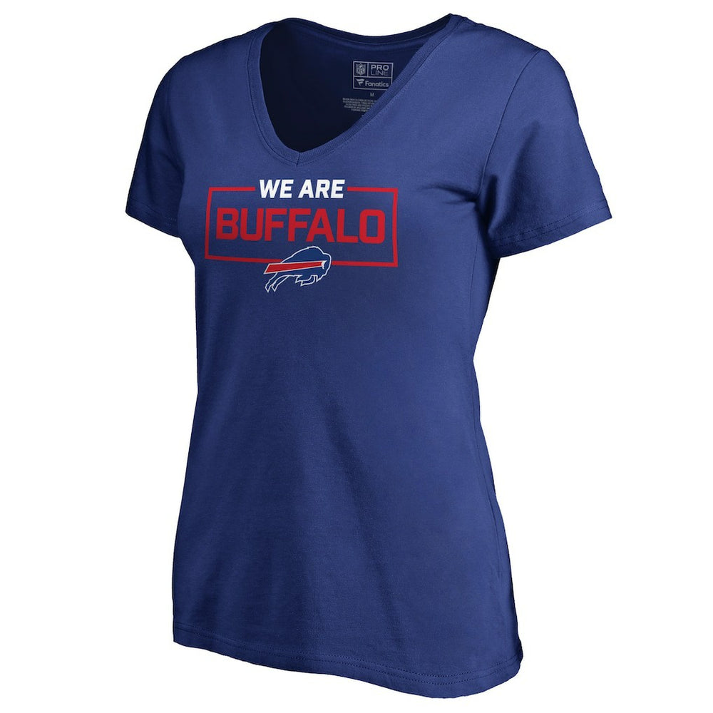 Buffalo Bills  Women's We Are Icon V-Neck T-Shirt