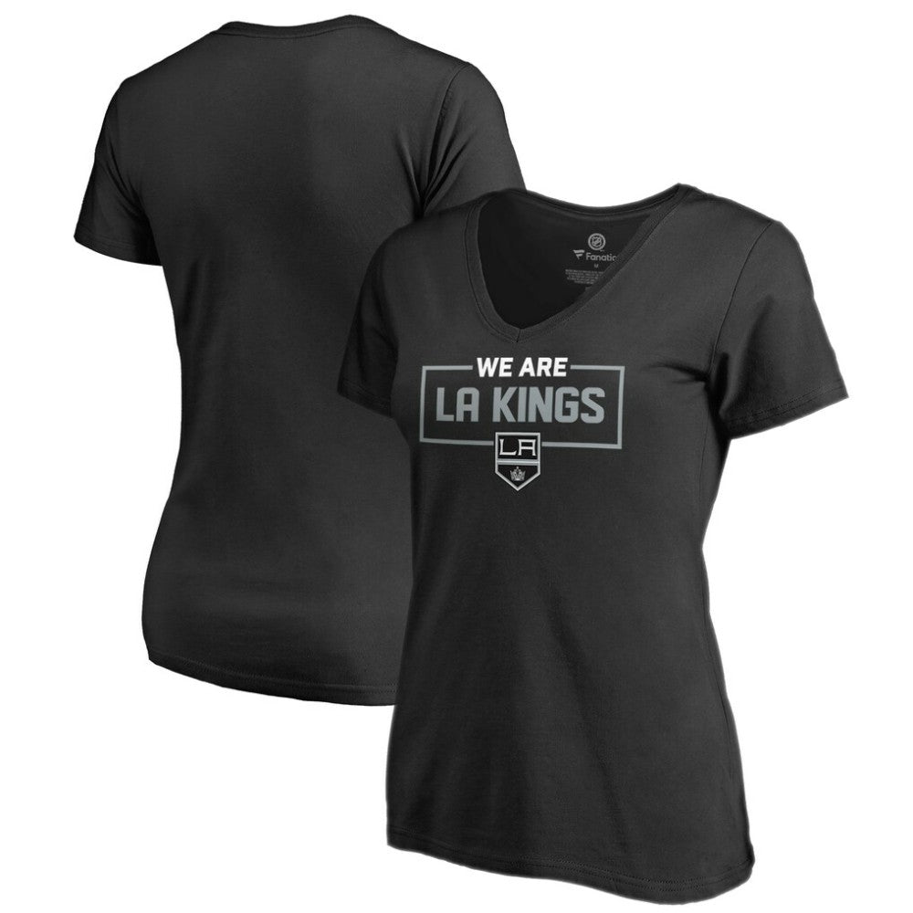 Los Angeles Kings Women's Iconic Collection V-Neck T-Shirt Outlet